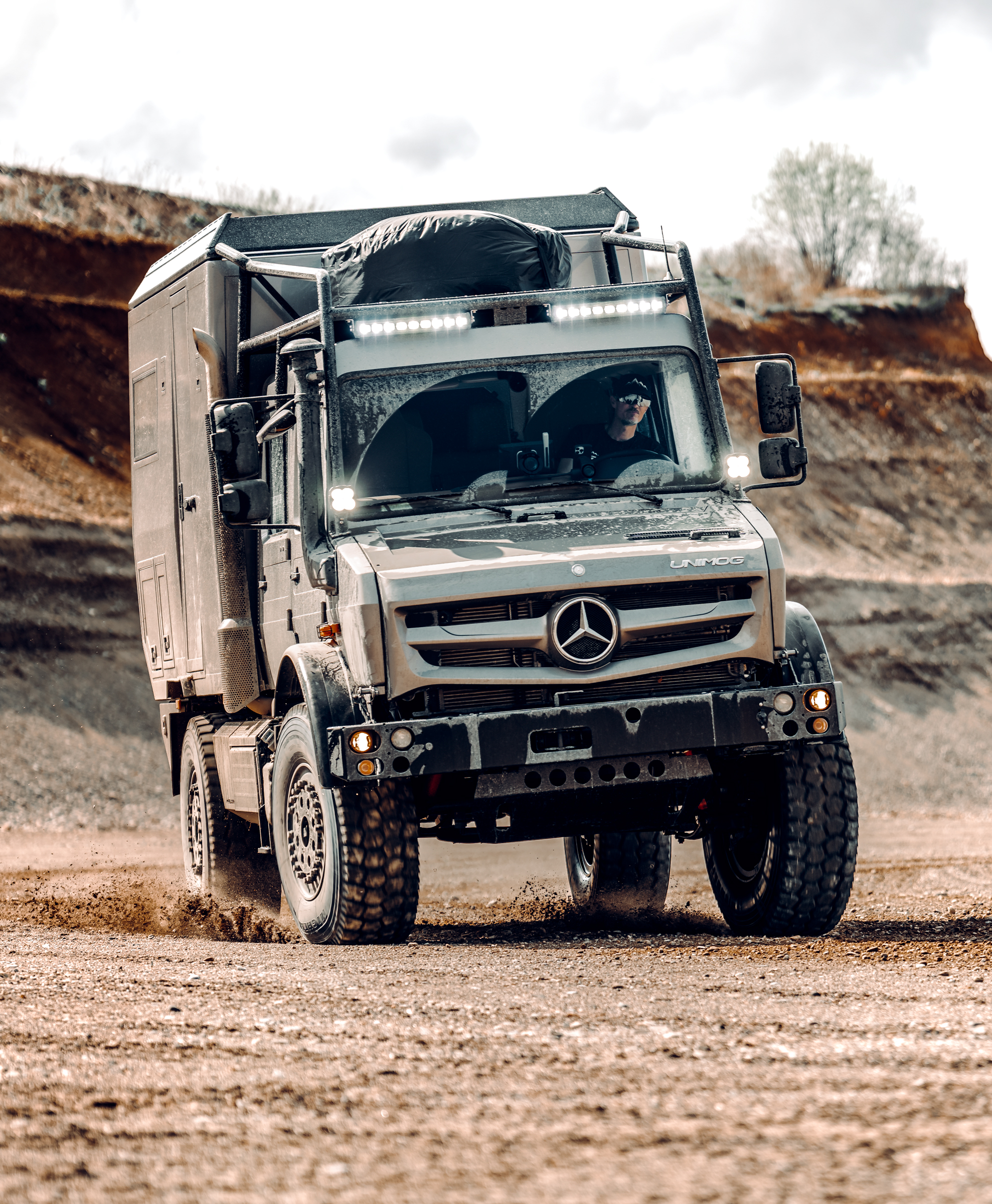 Discover this Mercedes Unimog Expedition vehicle by Alpha Wolf