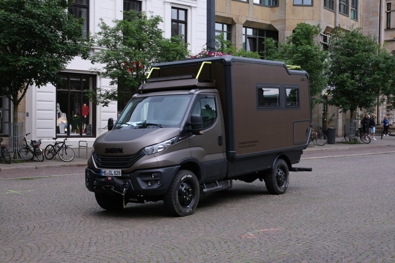 Exterior of Iveco Daily 4x4